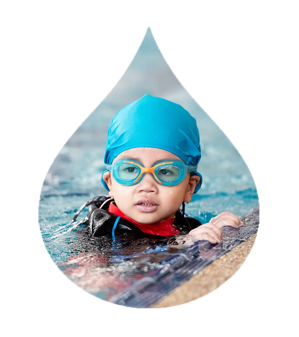 natation enfant à domicile à La Réunion